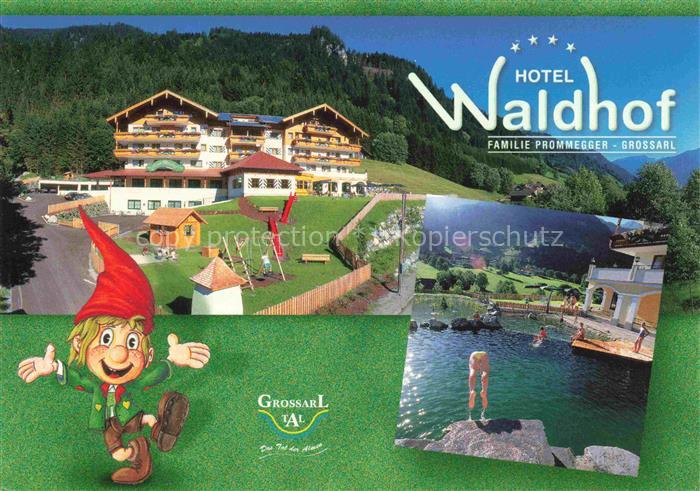 Grossarl Pinzgau-Pongau AT Hotel Waldhof Swimming Pool Kinderspielplatz