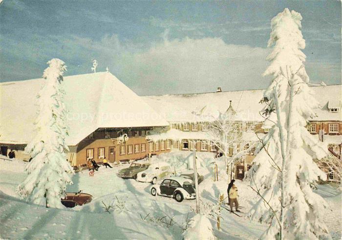 Oberried  Breisgau Schwarzwald Halden-Hotel am Schauinsland im Winter