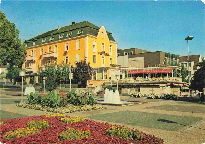 BAD ORB Hessen Café Burgrind Wasserspiele