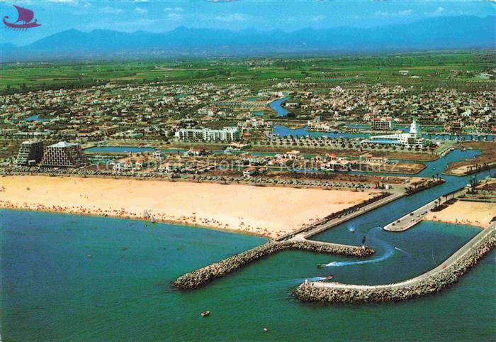 Ampuriabrava Costa Brava ES Vista aérea