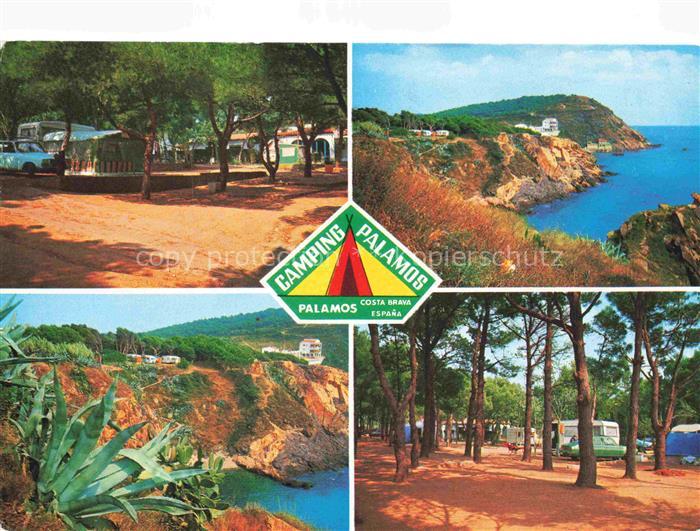 Palamos Calonge Costa Brava ES Camping Palamós Kuestenpanorama
