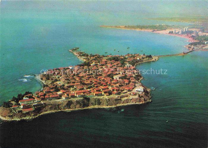 Nessebar Nessebyr Nessebre BG Fliegeraufnahme