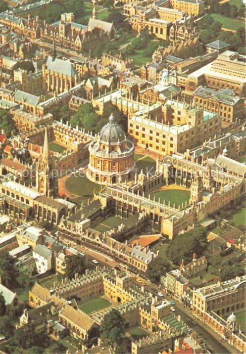 OXFORD  Oxfordshire UK The City Centre aerial view