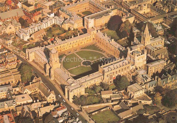 OXFORD  Oxfordshire UK Christ Church from the air