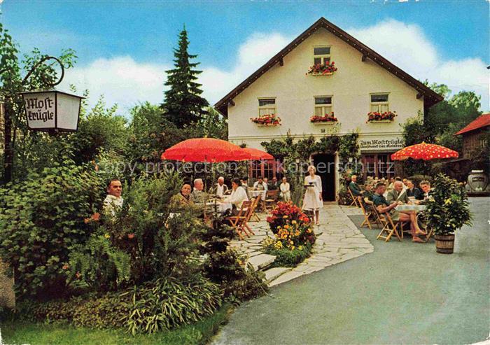 BAD WoeRISHOFEN Gaststaette zum Mostkruegle Terrasse