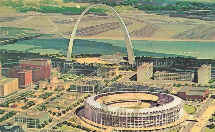 ST LOUIS Missouri USA Projected new Look for Downtown