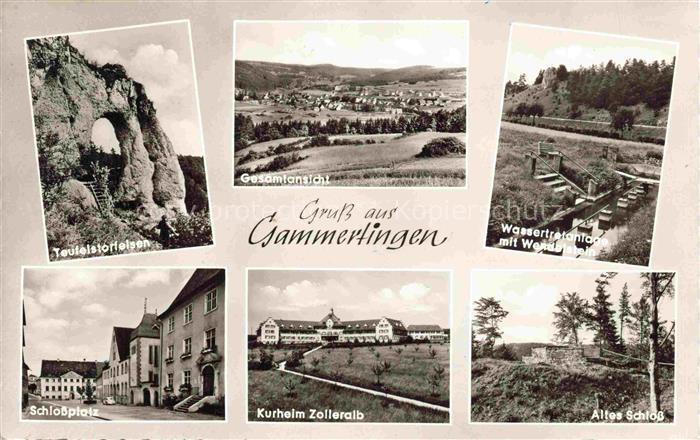 Gammertingen Sigmaringen BW Schlossplatz Kurzheim Zolleralb Schloss
