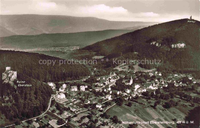Ebersteinburg Baden-Baden BW Hoehenluftkurort Luftbild