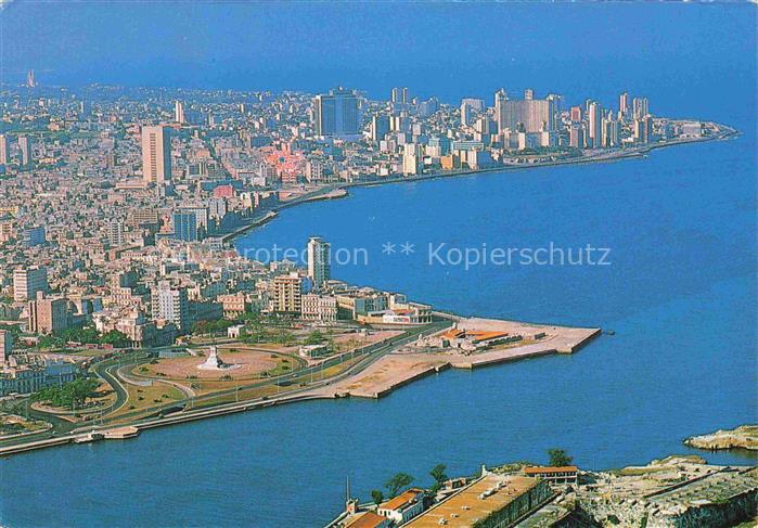 HABANA Havana Havanna Cuba Stadtansicht Luftbild