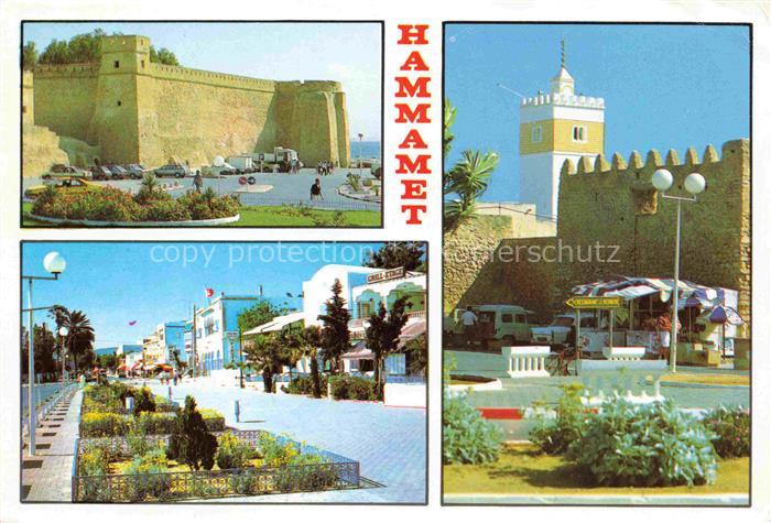 Hammamet Tunesie Stadt bilder
