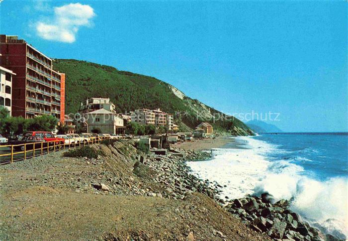 Deiva Marina La Spezia Liguria IT Mareggiata Sea storm Houle