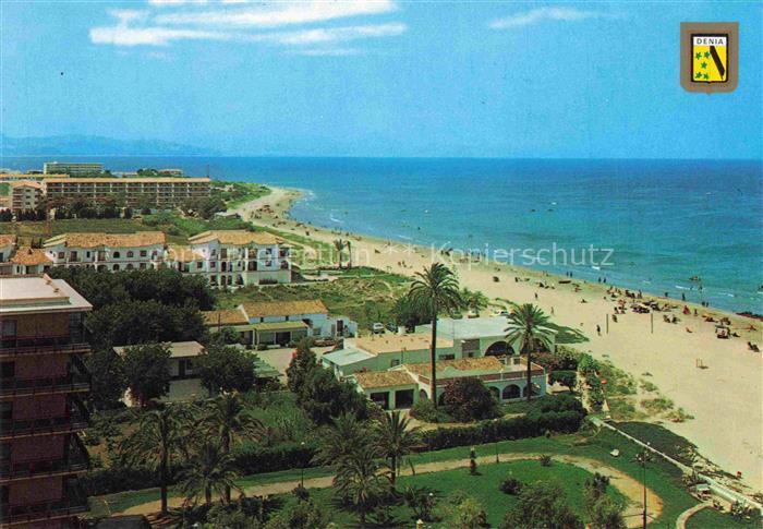 Denia Costa Blanca ES Vista parcial la playa Strand