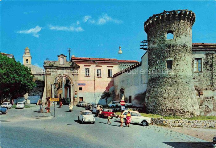 Sessa Aurunca CASERTA Vecchia Campania IT Kapaziners Eingang