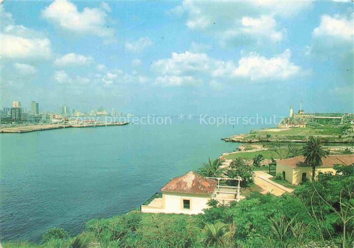 HABANA Havana Havanna Cuba Entrance to Havana Bay