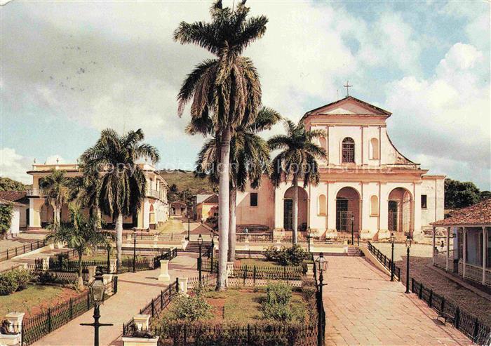 Trinidad Cuba Place Mayor et Eglise paroissiale