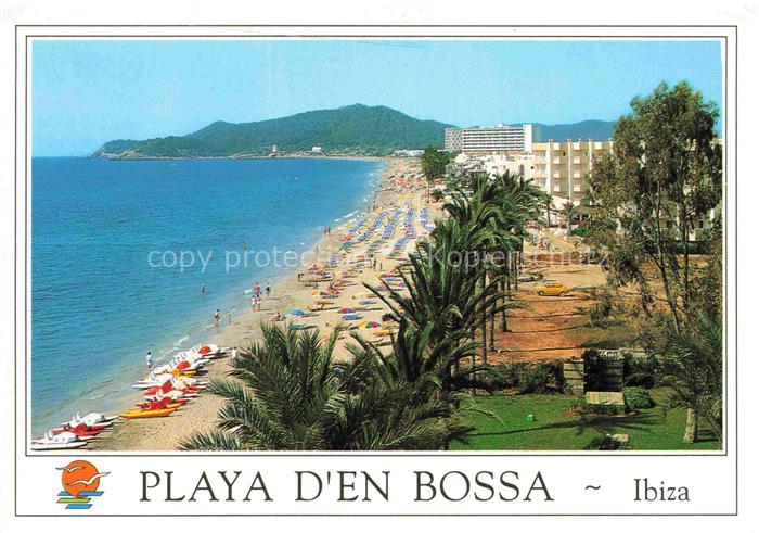 Bossa Playa d en Bossa IBIZA Islas Baleares ES Strand