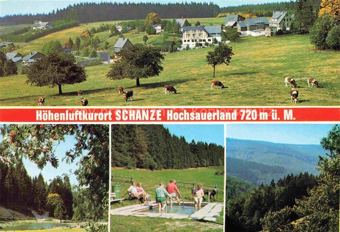 Schmallenberg Hochsauerlandkreis NRW Gasthaus Pension  Braeutigam Hanses