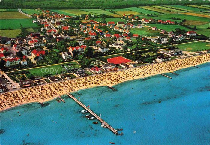 KELLENHUSEN Ostseebad Schleswig-Holstein Luftbild Strand
