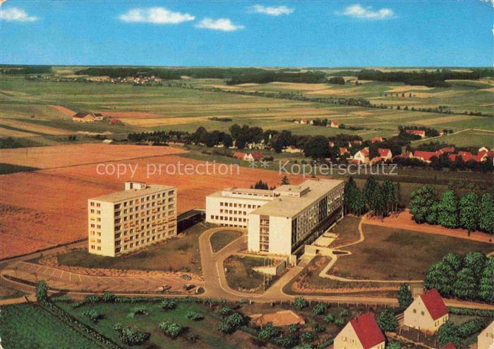 Wertingen Dillingen Donau Bayern Schwaben Kreiskrankenhaus Luftbild