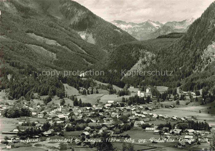 Mauterndorf Lungau AT Luftbild