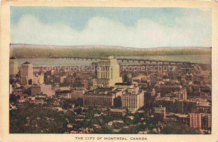 MONTREAL  QUEBEC Canada Luftbild
