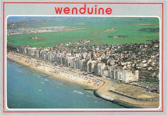 Wenduine Wenduyne De Haan aan Zee Belgie Luftbild Strand
