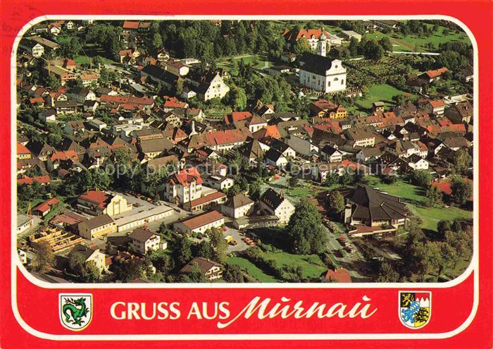 Murnau Staffelsee Bayern Luftaufnahme