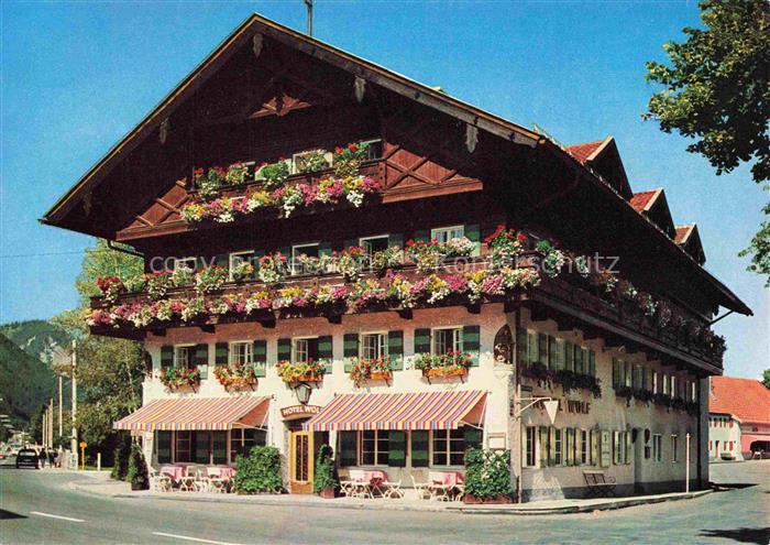OBERAMMERGAU Bayern Hotel Wolf