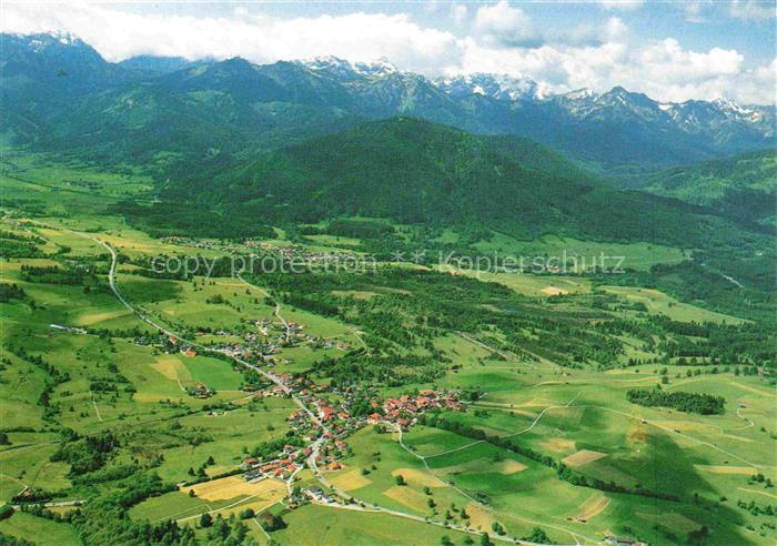 Saulgrub Altenau Wurmansau Luftbild