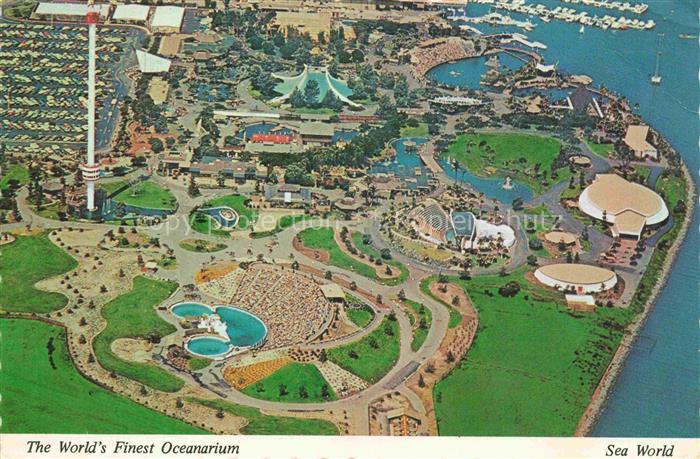 SAN DIEGO California USA Sea World The Worlds Finest Oceanarium Luftbild