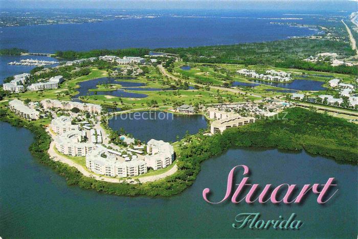 Stuart Florida USA Luftbild Marriott Resort