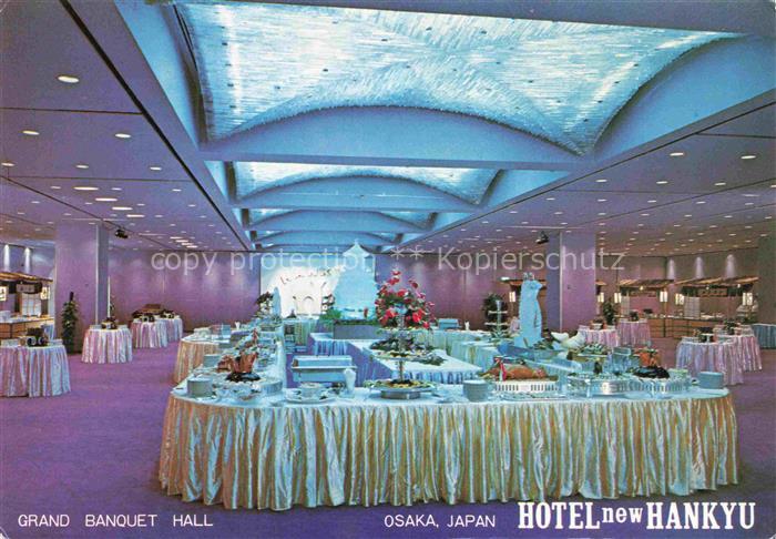 Osaka Japan Hotel new Hankyu Grand Banquet Hall