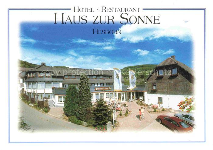 Hesborn Hallenberg Haus zur Sonne Hotel Restaurant