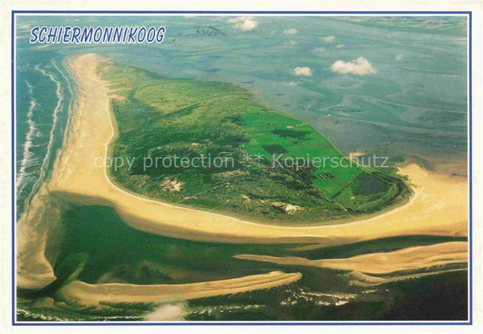 Schiermonnikoog Friesland NL Luftbild