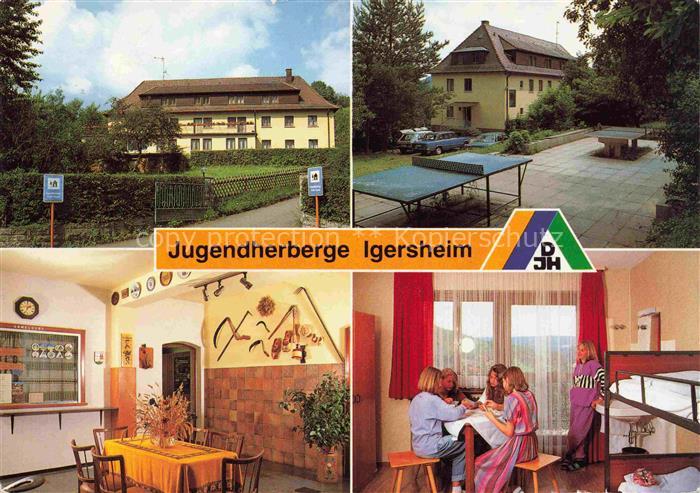 Igersheim BW Jugendherberge Zimmer Speisesaal Tischtennis