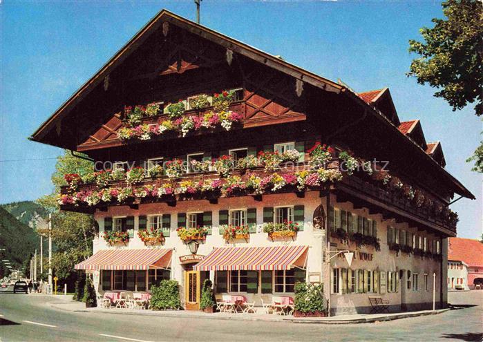 OBERAMMERGAU Bayern Hotel Wolf