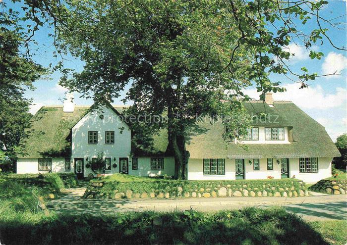 Keitum Sylt Ferienwohnung mit gruenen Herz Helga Wedell