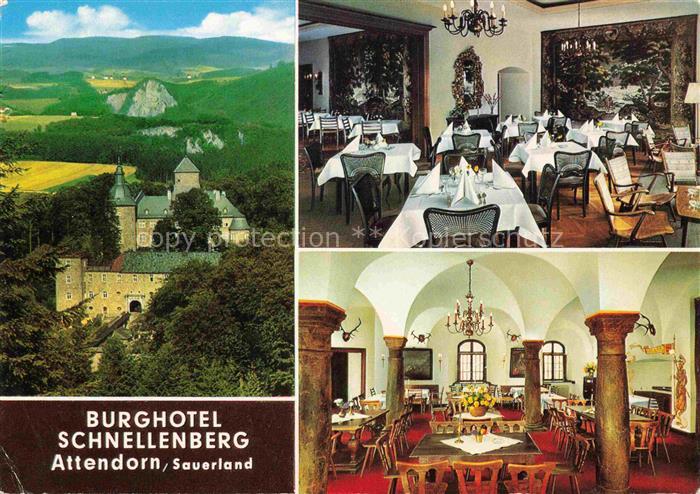 Attendorn OLPE NRW Burghotel Schnellenberg