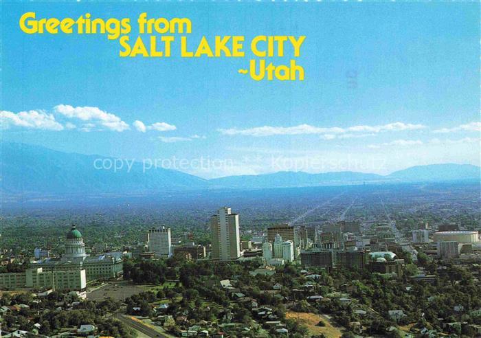 Salt Lake City Utah USA Luftbild