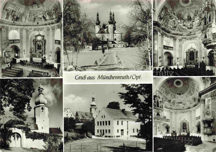 Muenchenreuth Waldsassen Kirche Innenansicht