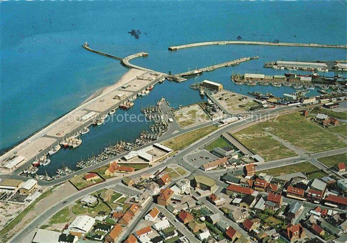 Hirtshals Nordjylland DK Luftbild Hafen
