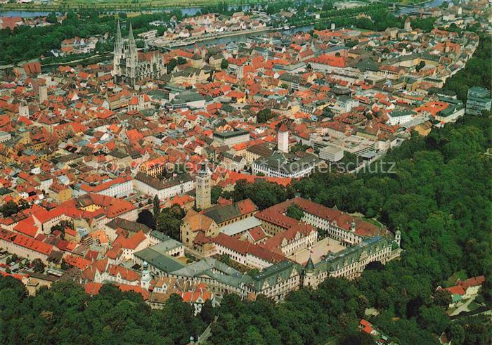 REGENSBURG Bayern Luftbild Schloss St Emmeram