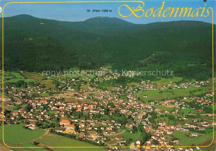 Bodenmais Regen Bayern Hoehenluftkurort Bayerischer Wald Luftbild