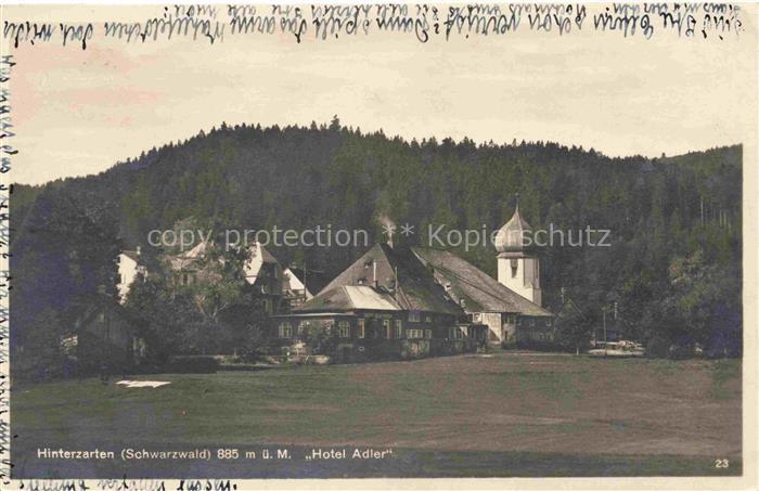Hinterzarten Breisgau-Hochschwarzwald BW Hotel Adler