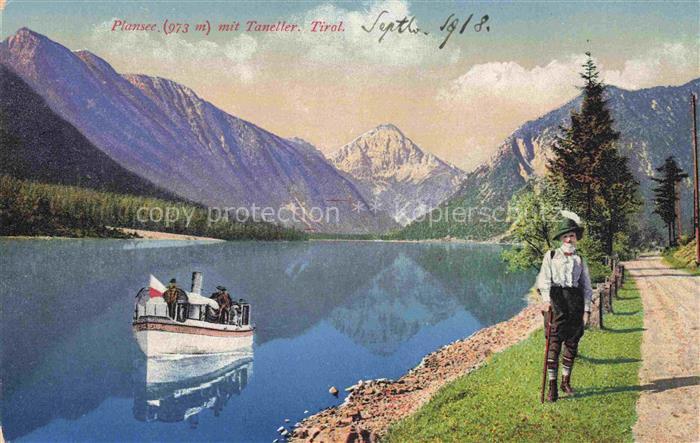 Plansee 973m Breitenwang Ausserfern Tirol AT mit Taneller