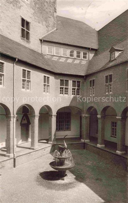 KLEVE Bad Cleve Schwanenburg Innenhof
