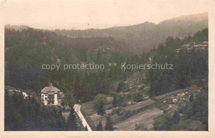 Bad Schandau Saechsische Schweiz-Osterzgebirge Schrammsteinbaude