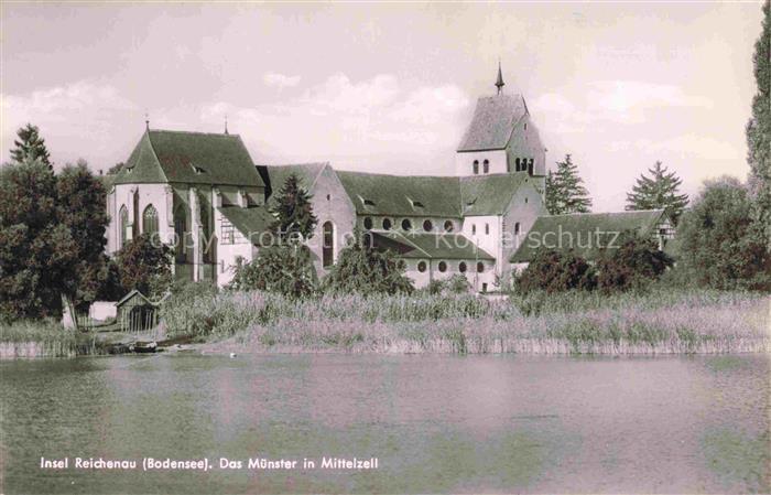 Insel Reichenau Bodensee Das Muenster in Mittelzell