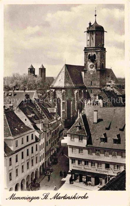 Memmingen Bayern St Martinskirche