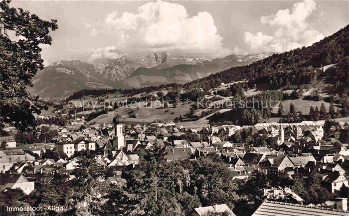 Immenstadt Allgaeu mit Daumengruppe